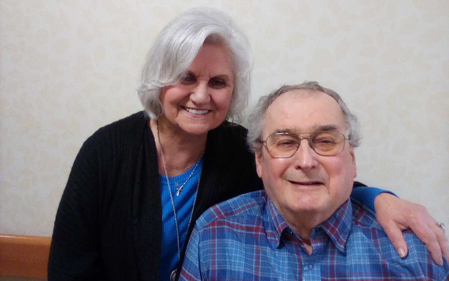 An interview with Marie + Ed Udas (and Sharon Gosling) at Nemasket Healthcare Center: .”..it’s a joy to be able to be with each other every day.”
