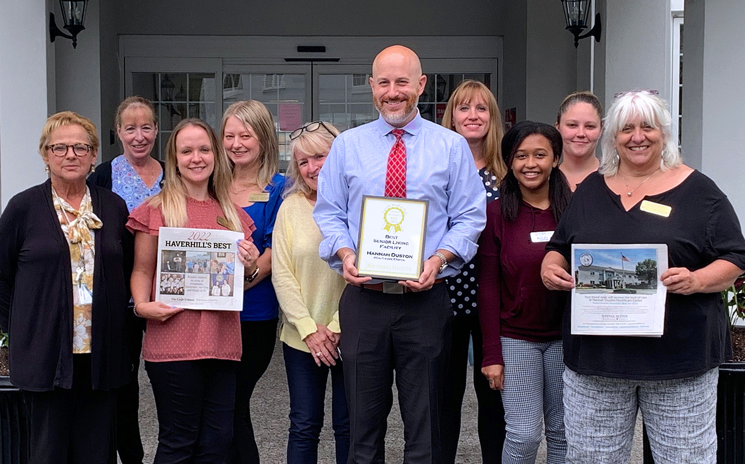 Hannah Duston Healthcare Center was voted the #1 Senior Living facility in the Greater Haverhill area by readers of the Eagle Tribune and the Haverhill Gazette!