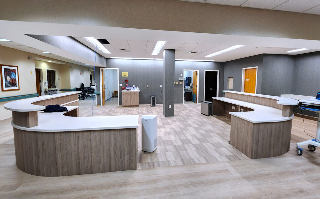 Whittier Rehabilitation Hospital-Westborough renovations update, **Updates from our renovation at Whittier Rehabilitation Hospital Westborough**